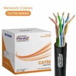 cat5e network cable 24awg 4pair cat5e u/utp outdoor cable 305m