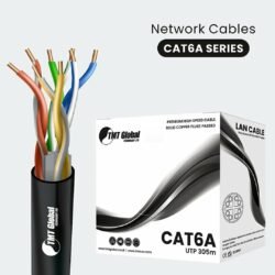 cat6a connector Cable 305m TMT Global Black Category 6a Ethernet Cable 305m TMT Global Black