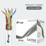 cable ethernet cat6a Category 305m TMT Global white Category 6a Ethernet Cable 305m TMT Global white