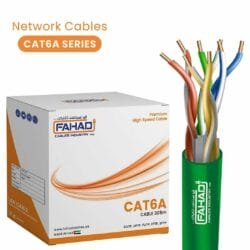 cat 6a color coding Category 6a Data Cable 305m Structured Cabling System Category 6a Data Cable 305m TMT Global green