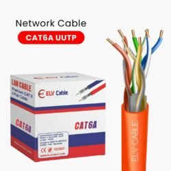 Cat6a Network Cable 23awg Utp 305m Orange Color Cat6a Network Cable 23awg U-Utp 305m Orange Color