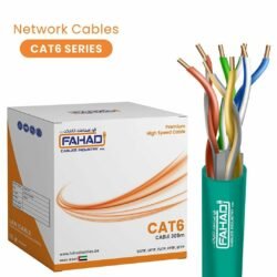 fahad cables cat6 23 awg 4 pair u/utp 305m green cat6 23awg 4pair u/utp 305m fahad cables green