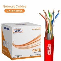 cable cat 6 ethernet 23 awg 4 pair utp 305m Cat6 AWG Size 23awg vs 24awg cat6 cat6 23awg 4pair u/utp 305m fahad cables red