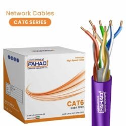 cat 6 ethernet cable 23 awg 4 pair utp 305m 23AWG Cat6 UTP Network Cables cat6 23awg 4pair u/utp 305m fahad cables violet