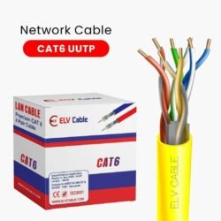 lan color code Cat6 Utp 23 awg 4 pair 305m Cat6 U-Utp 23awg 4pair Series 305m Yellow Color