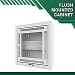 12U Cabinet ONU Flush Mounted 600x150mm