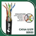 cat6a Network Cable 23awg twisted Pair u-utp