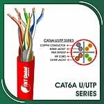 cat6a Network Cable 23awg twisted Pair u-utp