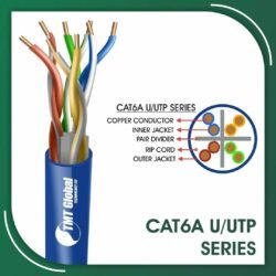 cat6a Network Cable 23awg twisted Pair u-utp cat6a Network Cable 23awg violet LSZH u-utp 305m