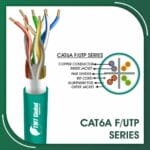 cat6a Network Cable 23awg twisted Pair f-utp Outdoor 305m