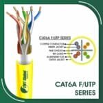 cat6a Network Cable 23awg twisted Pair f-utp Outdoor 305m