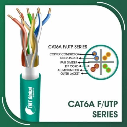 cat6a Network Cable 23awg twisted Pair f-utp Outdoor 305m