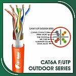 cat6a Network Cable 23awg twisted Pair f-utp Outdoor 305m