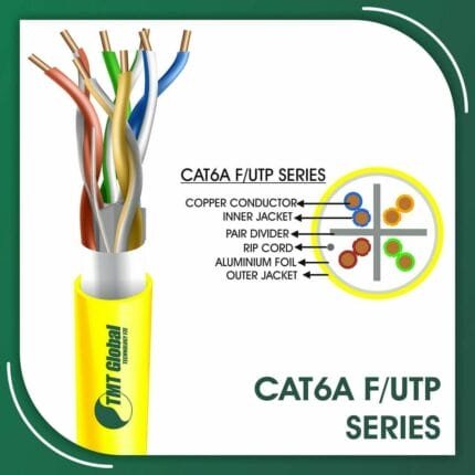cat6a Network Cable 23awg twisted Pair f-utp Outdoor 305m
