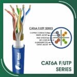 cat6a patch cable 23awg tmt aqua f utp LSZH 305m cat6a Network Cable 23awg twisted Pair f-utp Outdoor 305m cat6a Network Cable 23awg tmt aqua f-utp LSZH 305m
