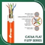 cat6a 23awg 4 twisted pair F-UTP Elevator Network Cable 305m