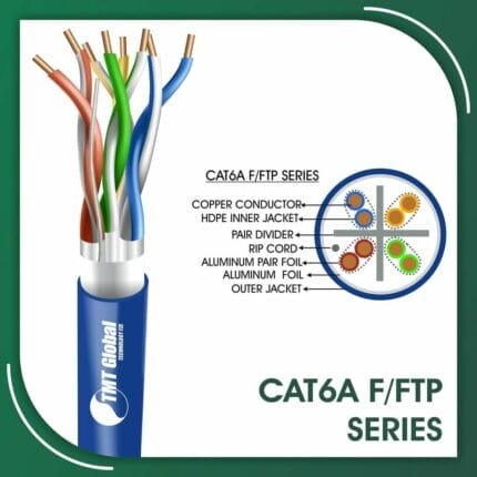 ftp cat6a cable 23awg twisted 4 Pair 305m cat6a Network Cable 23awg twisted Pair f-ftp LSZH 305m cat6a Network Cable 23awg twisted 4 Pair f-ftp cable 305m