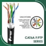 cat6a Network Cable 23awg twisted Pair f-ftp LSZH 305m