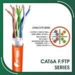 cat6a Network Cable 23awg twisted Pair f-ftp LSZH 305m