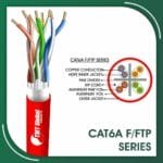 cat6a Network Cable 23awg twisted Pair f-ftp LSZH 305m
