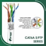 cat6a Network Cable 23awg twisted Pair s-ftp LSZH 305m