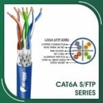 cat6a Network Cable 23awg twisted Pair s-ftp LSZH 305m