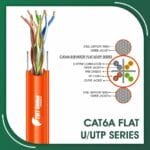 cat6a 23awg 4 twisted pair U-UTP Elevator Network Cable 305m