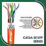 cat6a Network Cable 23awg twisted Pair sf-utp LSZH 305m