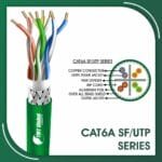 cat6a cat6e Network Cable 23awg sf/utp LSZH 305m