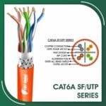 cat6a Network Cable 23awg twisted Pair sf-utp LSZH 305m