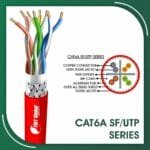 cat6a Network Cable 23awg twisted Pair sf-utp LSZH 305m
