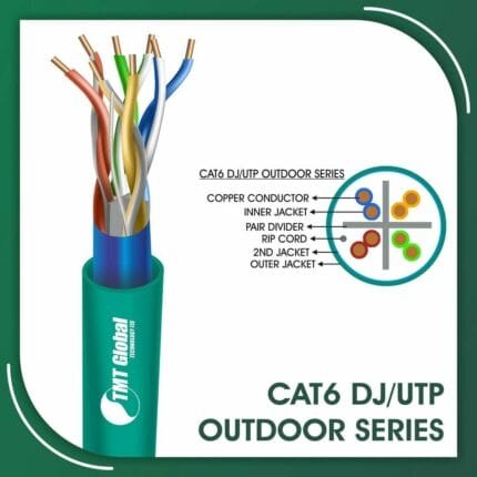 cat6 Network Cable 23awg twisted Pair u-utp Outdoor
