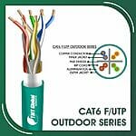 cat6 Network Cable 23awg twisted Pair f-utp Outdoor