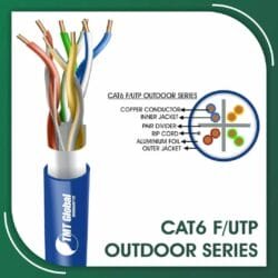 cat6 kabel Network 23awg twisted Pair f-utp Outdoor cat6 Network Cable 23awg twisted Pair f-utp Outdoor