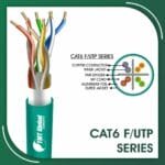 cat6 Network Cable 24awg twisted Pair f-utp 305m