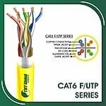 cat6 Network Cable 24awg twisted Pair f-utp 305m