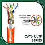 cat6 Network Cable 23awg twisted Pair f-utp