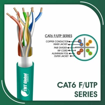 cat6 Network Cable 24awg twisted Pair f-utp 305m