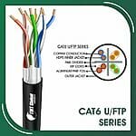 cat6 Network Cable 23awg twisted Pair u-ftp 305m