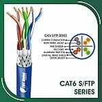 23awg cat6 cable Network Cable 23awg s/ftp 305m