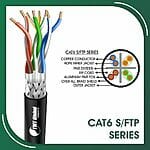 cat6 Network Cable 23awg twisted Pair s-ftp 305m