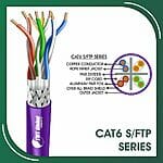 cat6 Network Cable 23awg twisted Pair s-ftp 305m