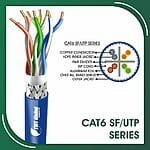 cat6 Network Cable 23awg twisted Pair sf-utp 305m