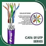 cat6 Network Cable 23awg twisted Pair sf-utp 305m