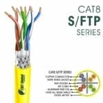 cat8 Network Cable 23awg twisted Pair s-ftp LSZH 305m