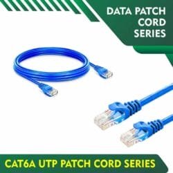 cat6a bend radius utp ethernet patch cord 23awg 5 cm