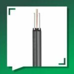 FTTH fiber optic Drop cable 4 Core single mode G.657/A1/A2