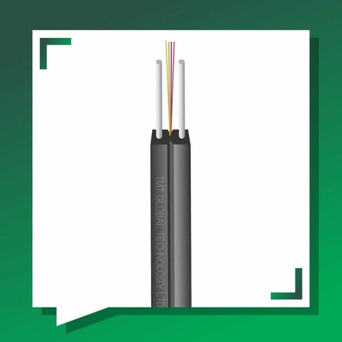 FTTH fiber optic Drop cable 4 Core single mode G.657/A1/A2