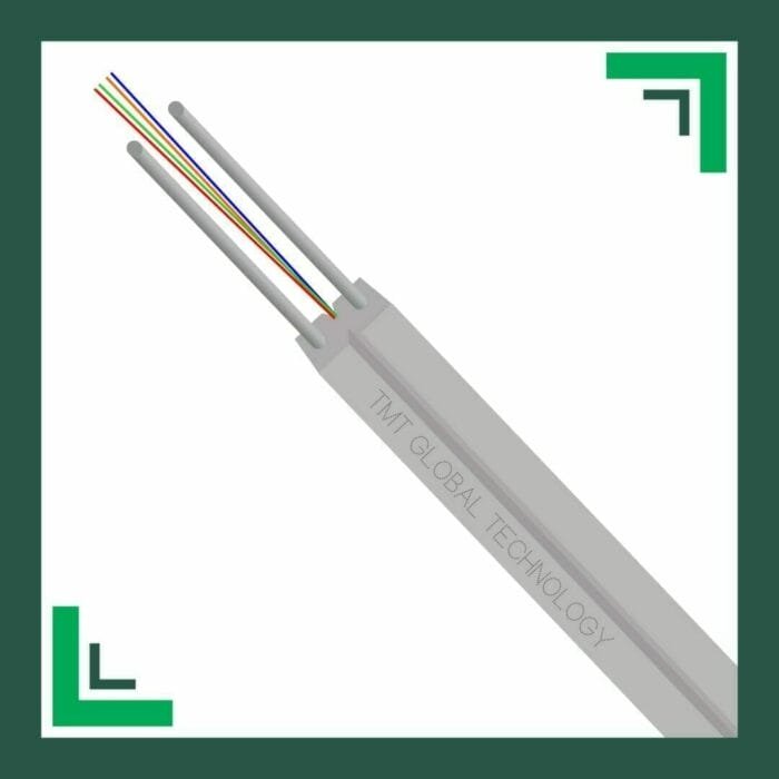 FTTH fiber optic Drop cable 4 Core single mode G.657/A1/A2