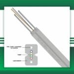 FTTH fiber optic Drop cable 4 Core single mode G.657/A1/A2